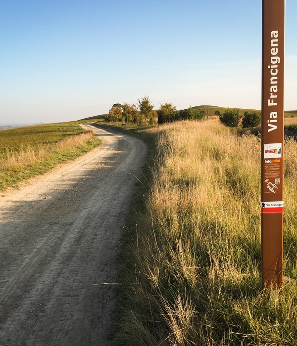 La Via Francigena in bici da Siena a Roma